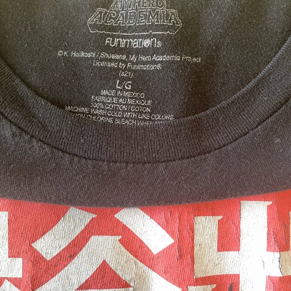 My Hero Academia Anime LOT: 2 Youth Large Tees and 3 Figures! One Low Price! - Picture 11 of 13